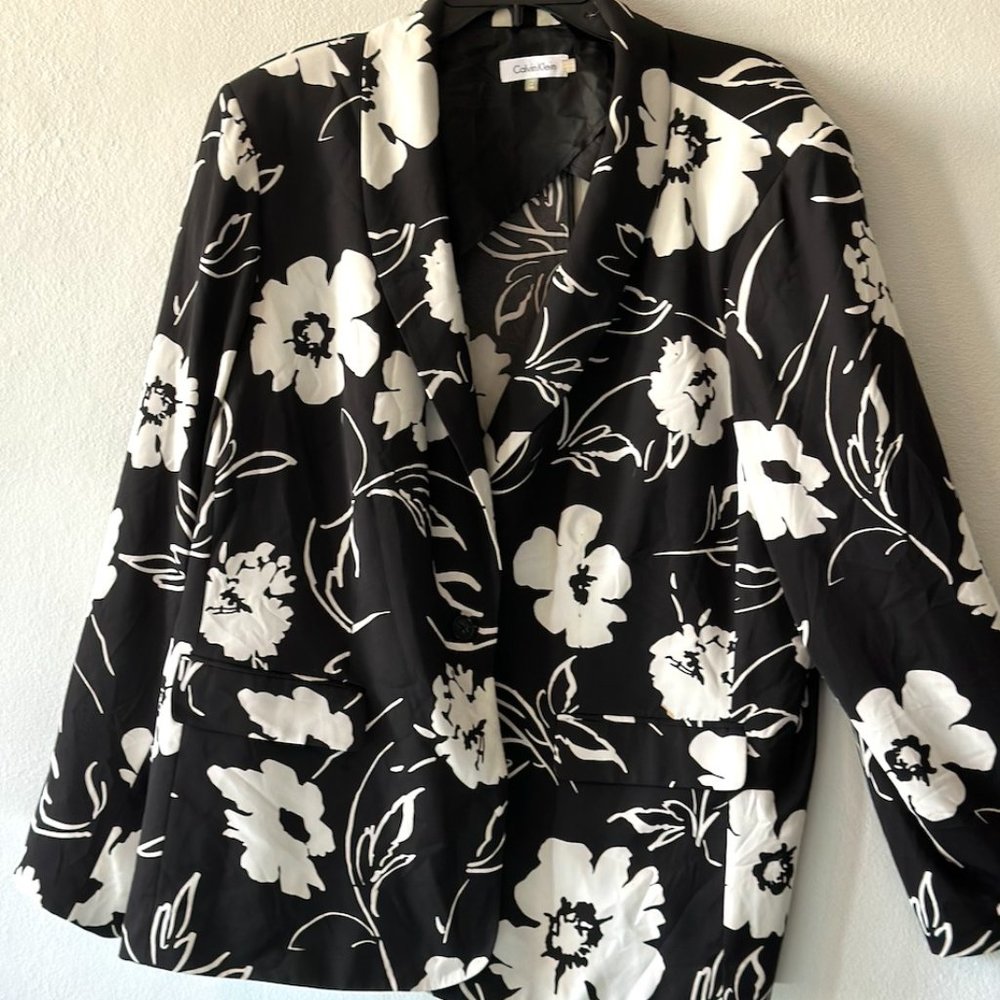 Women's Plus Size Calvin Klein Suit Blazer size 24W